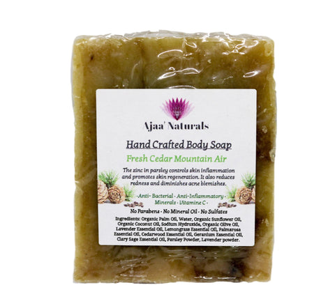 Fresh Cedar Mountain Air Body Soap