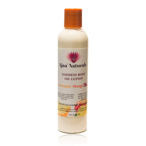 Goddess Body Lotion Pineapple Mango Bliss 8 oz