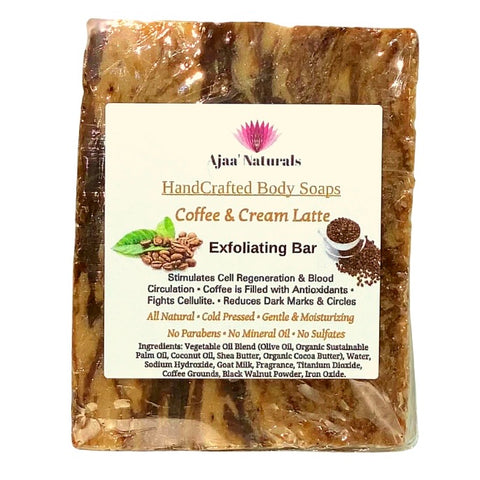 Coffee & Cream Latte Exfoliating Bar