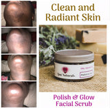 Polish N Glow Facial Scrub 4 OZ.