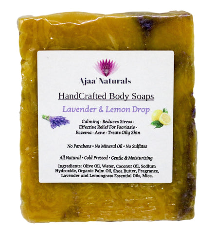 Lavender and Lemon Drop Soap